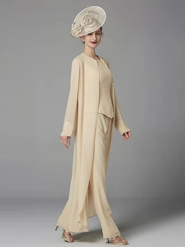 Champagne Mother Of The Bride Dresses 