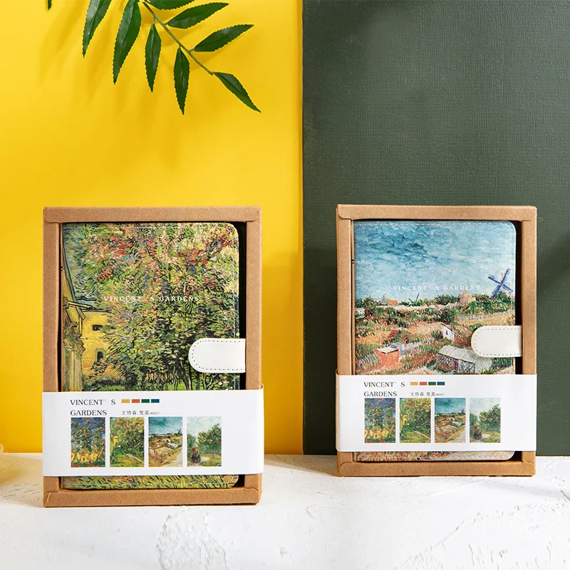 Всемирно известные картины Сад Ван Гога записная книжка оригинальный дневник