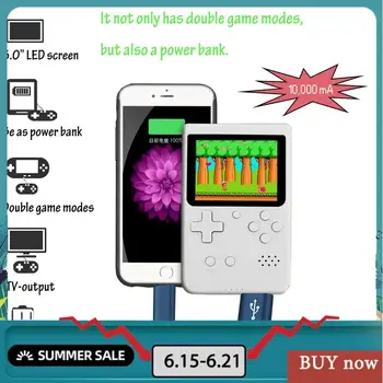 

2019 New Built-in 400 Games 10000mAh Battery Hot Rechargeable Mini Video Handheld Game Console Player Retro Game for Kids Gift