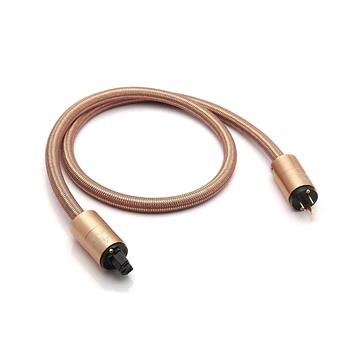 

Accuphase 40th hifi power cable audio pure copper fever power cord gold-plated EU and US plug