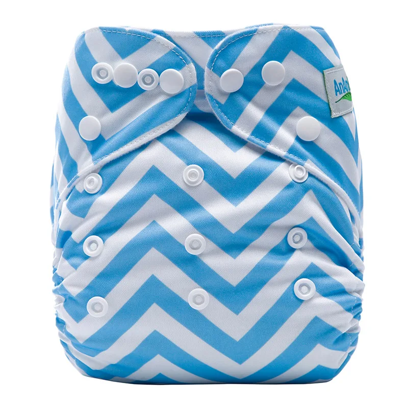 AnAnBaby New Prints Reusable Pocket Diaper Cover Washable Baby Pocket Diapers ECO Cloth Nappy For 3-13kg W Series
