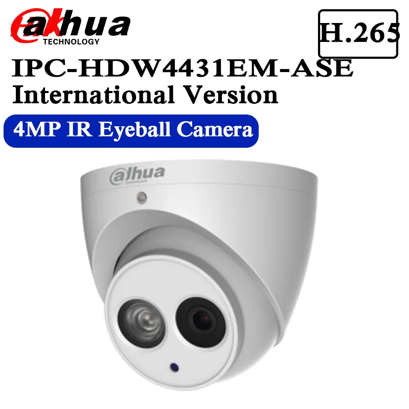

Free Shipping DAHUA 4MP IR Eyeball Network Camera IPC-HDW4431EM-ASE