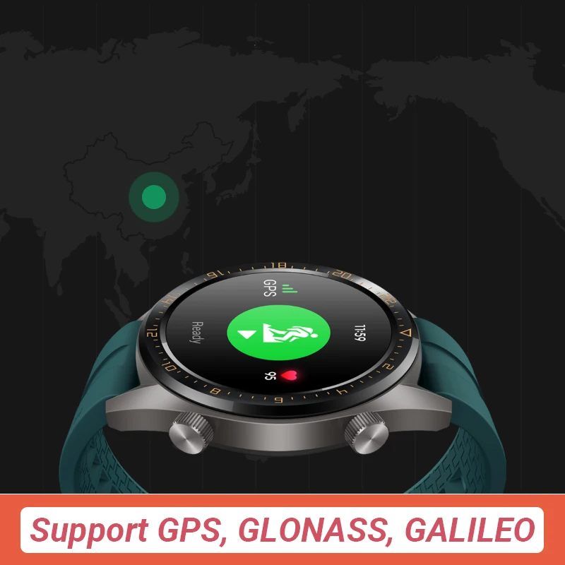  In Stock Global Version HUAWEI Watch GT Smart Watch 1.39'' AMOLED Screen 14 Days Battery Life 5ATM  - 4000165398310