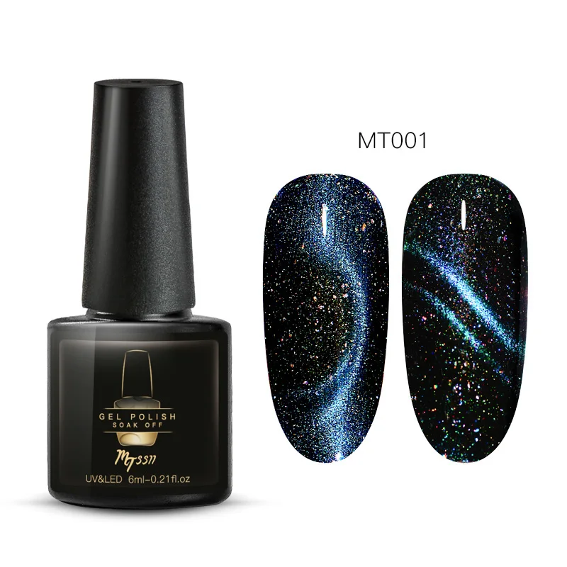 Mtssii 9D Galaxy Гель-лак для ногтей с эффектом «кошачий глаз» лак Хамелеон для использования с магнитом Полупостоянный замачиваемый УФ-лак для ногтей гель маникюрный лак - Цвет: US05579