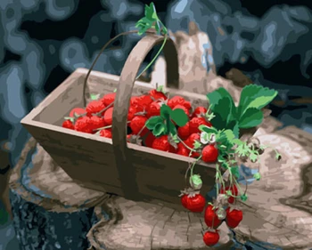 

DRAWJOY Framed Picture DIY Painting By Numbers Canvas Oil Painting Of Realist Home Decoration For Living Room Wall