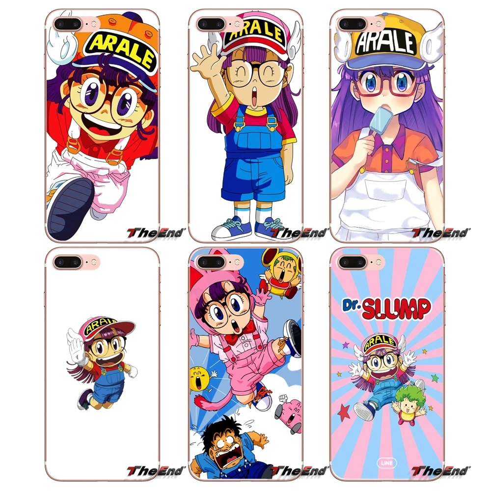 Аниме Dr Slump Arale little girl чехол для Apple iPhone X 4 4S 5 5S 5C SE 6 6S 7 8 плюс samsung Galaxy J1 J3 J5 J7 A3 A5 2016 2017