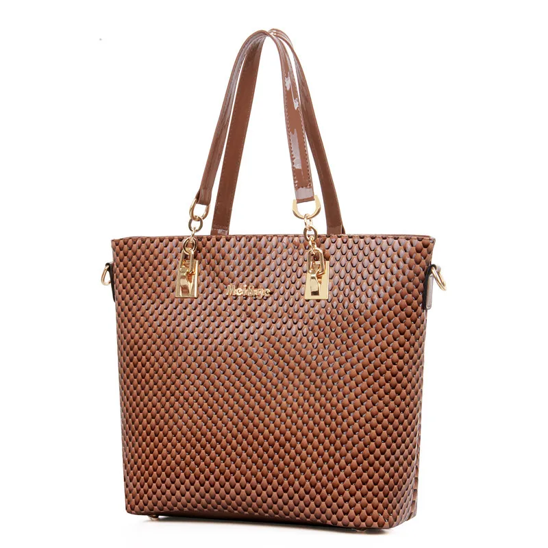 

Holy Snow Beauty Autumn And Winter Fashion New Style Embossing Different Size Bags Six Pieces Set Hand Shoulder Oblique WOMEN'S