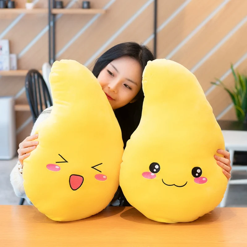 

Tropical Fruit Plush Toy Smile Stuffed Plants Mango Orange Peach Pear Vegetables Decor Props Kids Nursing Pillow Birthday Gifts