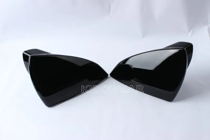 Side Wing Mirror Covers for Seat Ibiza 6F Arona KJ7 Leon MK3 5F Caps 2017 2018 2019 2020 2021 replace black/carbon pair_voghion.com