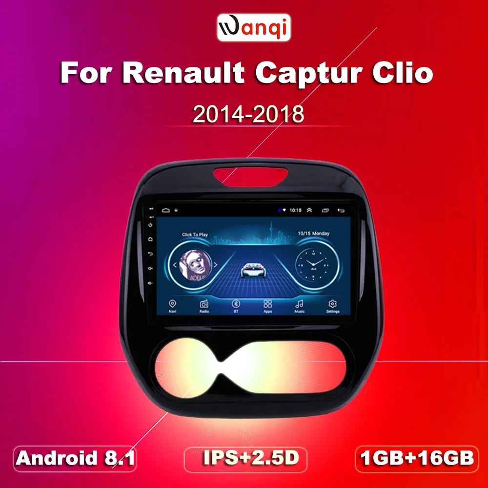 9 дюймов Android 8 1 для Renault Captur CLIO 2014 2015 2016 2018 Samsung QM3 A/C GPS навигационная автомобильная