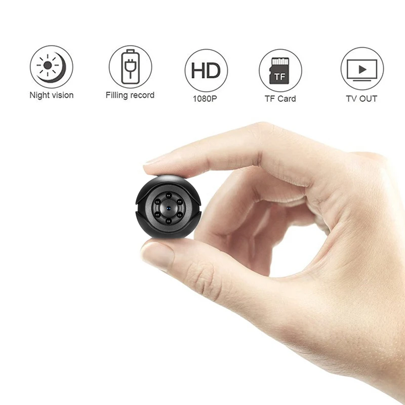 

SQ6 Mini Camera 1080P Sensor Portable Security Camcorder small cam Night Vision Motion Detection Support Hidden TFcard pk sq 9