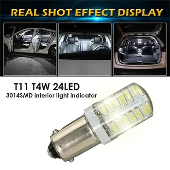 

Vehemo 3013SMD Rear Signal Lamp Parking Tail Interior Lamp Bright Indicator Light Auto Beads