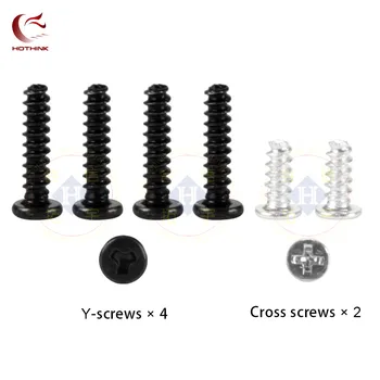 

HOTHINK For Nintend Switch NS Joy Con Console Controller Full Set Screws Y-shaped screw Cross screw Mount Replacement Repair