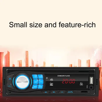 

Bluetooth Autoradio Car Stereo Radio FM Aux Input Receiver 12V In-dash 1 din Car MP3 Multimedia Player SD USB MP3 Car Radio