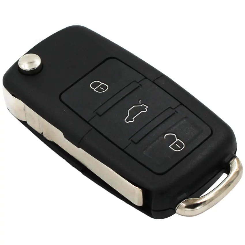 Чехол для Volkswagen Jetta Beetle Passat с 3 кнопками и дистанционным управлением|car key shell