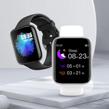 

Smart Watch Bluetooth Call Fitness Tracker IP67 Waterproof Heart Rate Blood Pressure Monitor Music Control Full HD Smartwatch