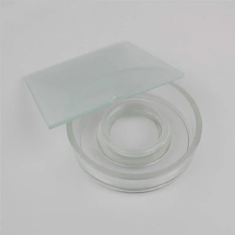 Стеклянная диффузионная тарелка внутренний диаметр 90 мм наружный диаметр 100 мм