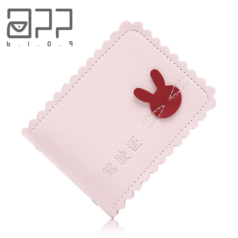 

New Cartoon Rabbit Driver License Holder Pu Leather on Cover For Car Driving Document Business ID Credit Card Bag Passport Cover