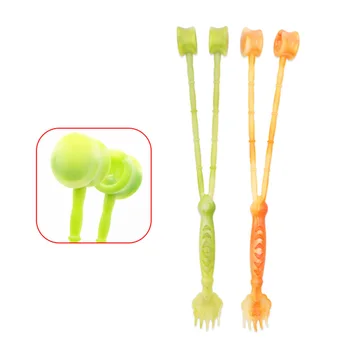 

3pcs/Set Double-Head Massage Hammer Waist Back Massager Portable Massage Stick Neck Back Leg Massage Healthy Care
