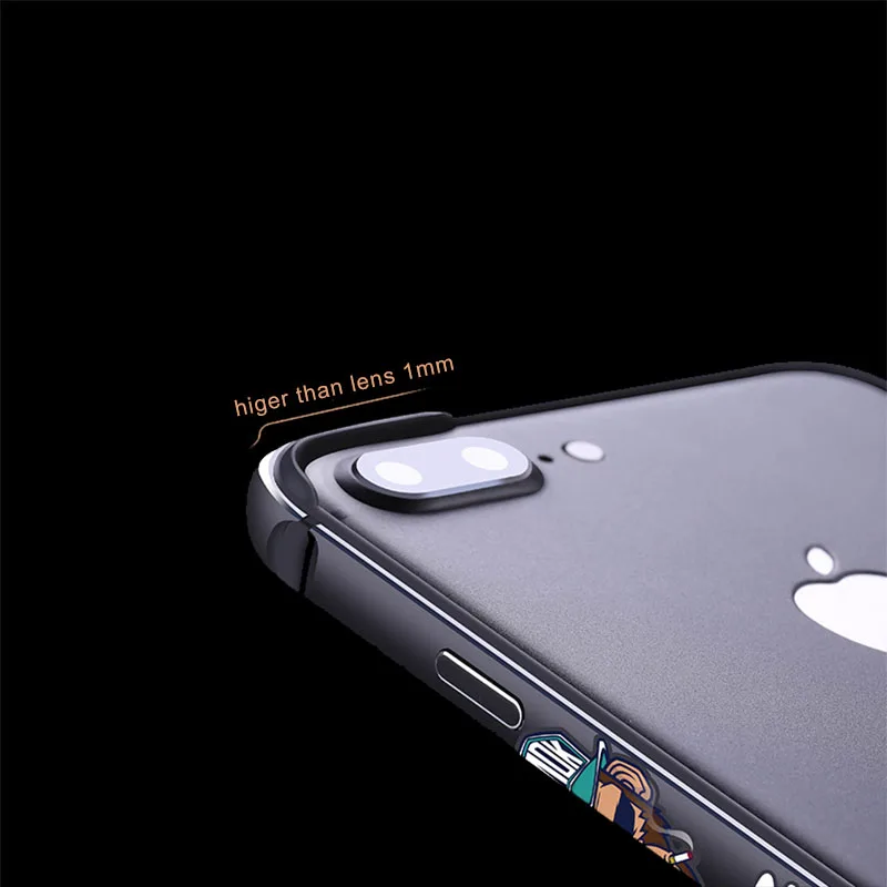 Lofter алюминиевый металлический бампер для Apple iPhone 7 8 SE 2020 Plus чехол рамка защитный