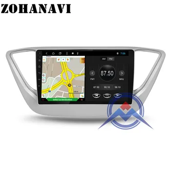 

ZOHANAVI Android 9.0 For Hyundai Solaris 2 2017 2018 2019 Car Radio Multimedia Video Player GPS with PIP Split Screen function