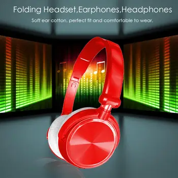 

S1 Gaming Folding Headset Universal Overear Deep Bass Earphones Headphones with Microphone for Phone PC Laptop Earphones