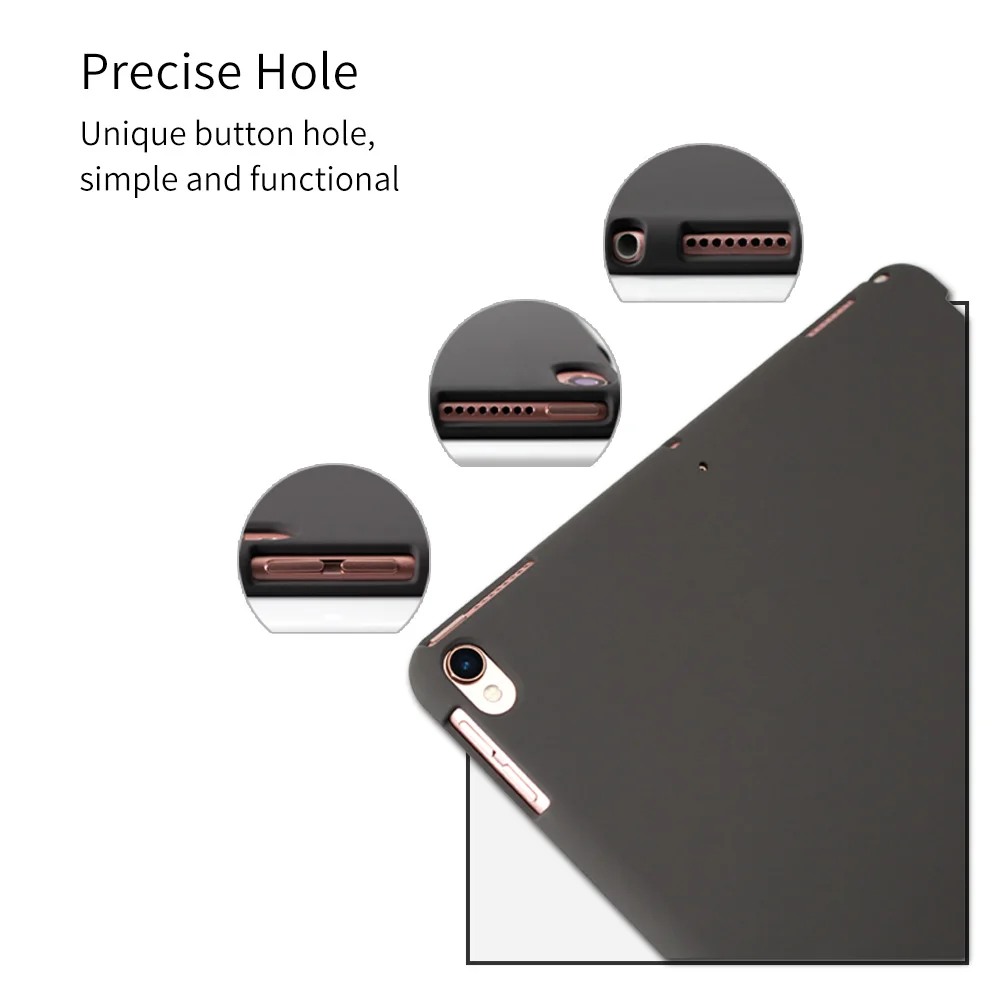 Smart Keyboard is NOT INCLUDED Lightweight Case for iPad Pro 10.5 Air 3 2019 Cover Slim Fit Back Co