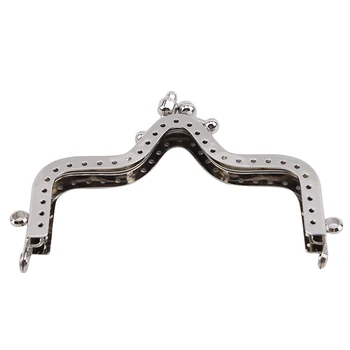 

Hot sale Iron Purse Frame Lock 10cm for wallet DIY Purse Handbag Craft Coins Bags Metal Kiss Clasp Lock Frame