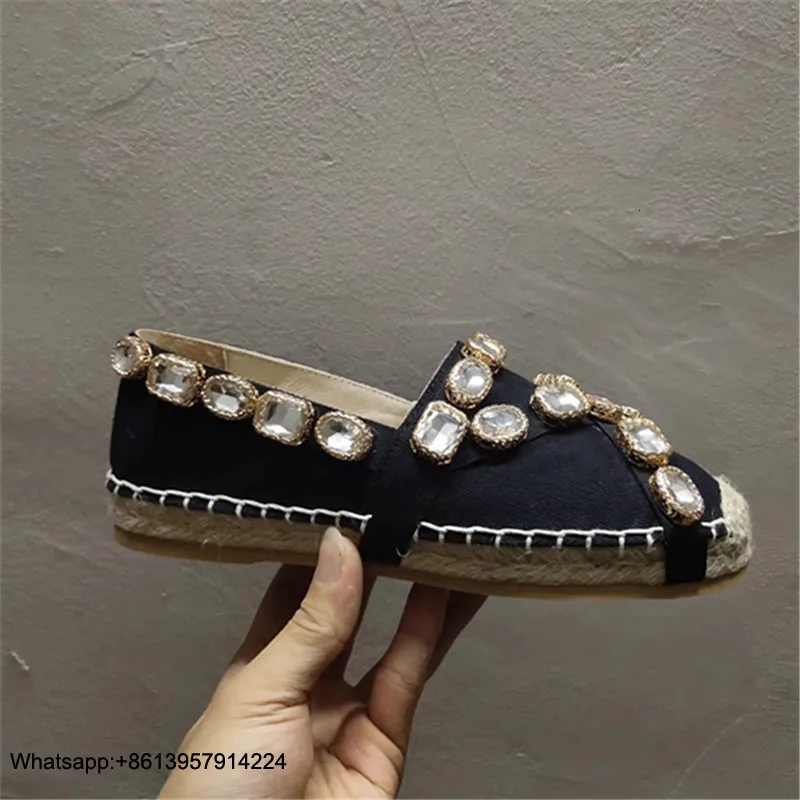 

Ladies Flats Shoes Loafers Women Round Toe Female Shoes Slip On Chaussure Femme Low Heels Zapatos De Mujer Crystal Scarpe Donna