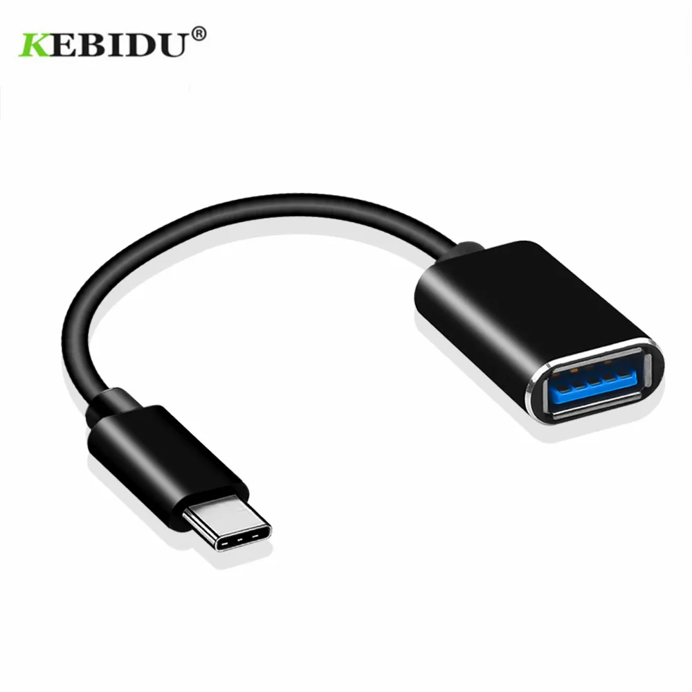 USB Type-C кабель-переходник KEBIDU для зарядки и синхронизации данных с разъемом