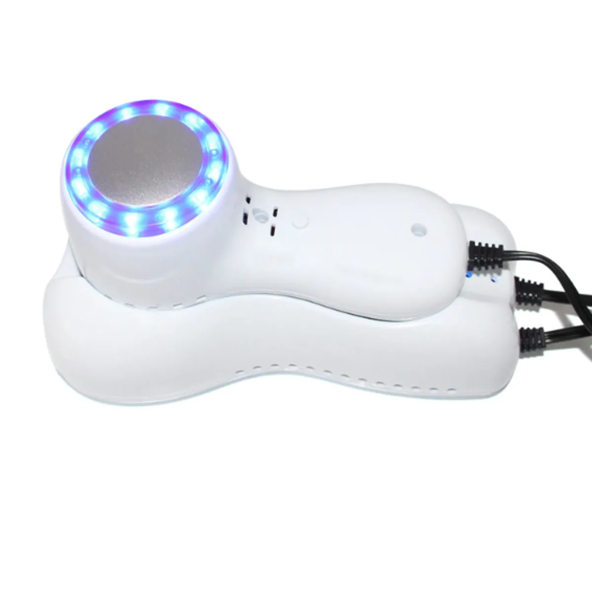  Cold Hammer Blue LED Photon Cell Activating Firming Skin Therapy Massager Shrink Pores Remove Acne 