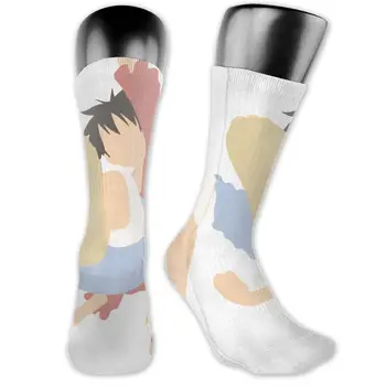 

2020 New Sailing King Luffy Cartoon Leisure ONE PIECE Socks