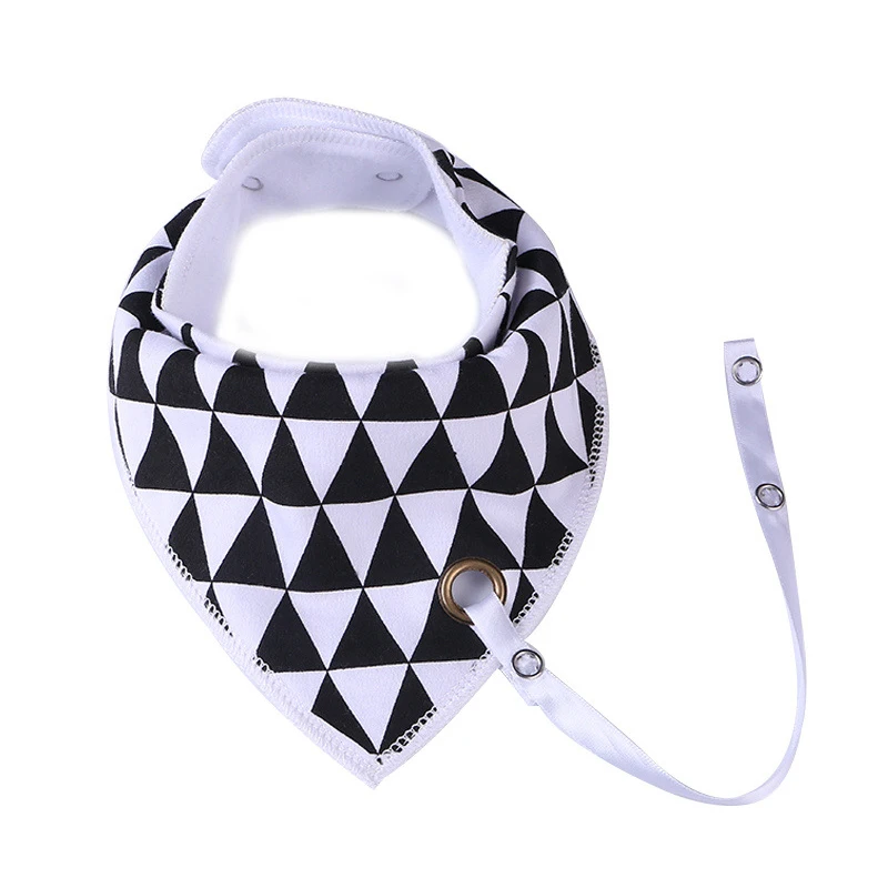 

Cartoon Baby Cotton Bibs Cute Baby triangle towel cotton double-layer Saliva Towel Baby Feeding Smock Baby Feeding