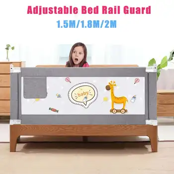 

Baby Bed Fence For Children Newborn Kids Playpen Safety Gate Bumper Barrier 8 Levels Lifting infants Beds Crib Rails Guardrail