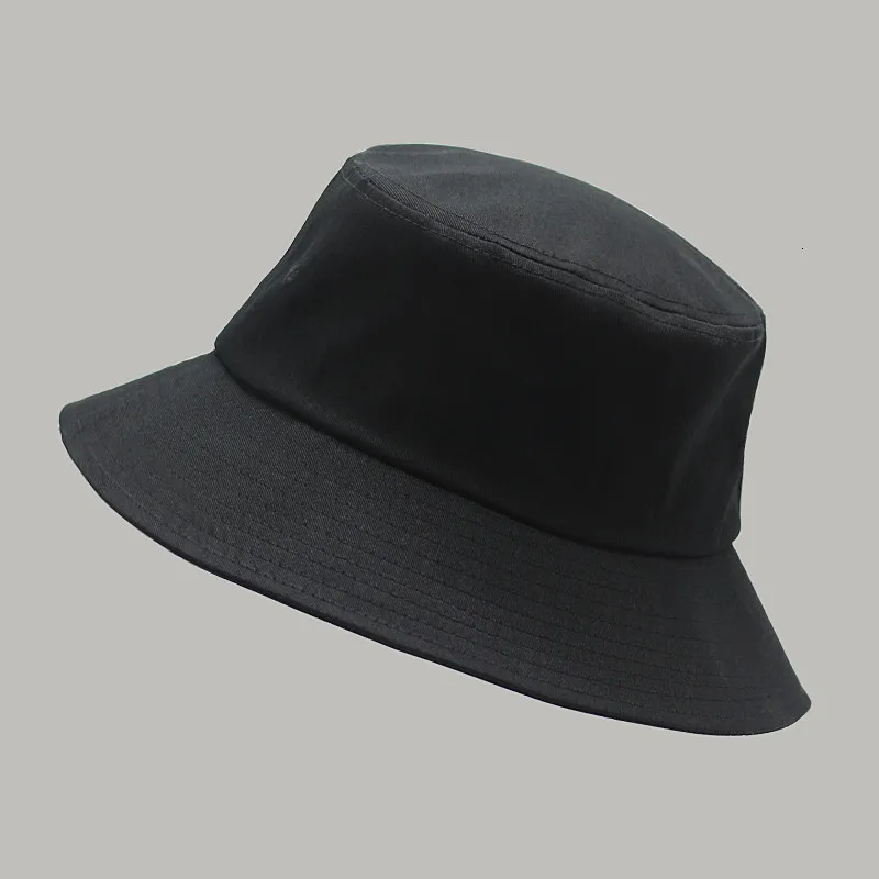 Мужская шляпа от солнца большого размера, женская шляпа рыбака, чистый хлопок, Панама, шляпа размера плюс, шляпа-ведро 54-57 см, 57-60 см, 60-63 см