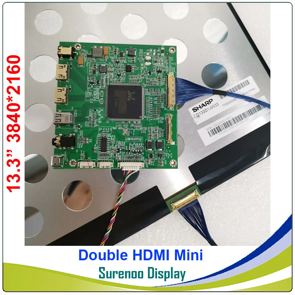 13," дюймовый 3840X2160 4K ЖК-модуль монитор экран дисплей Панель Type_C HDMI Mini для Windows и Android кабельная проекция