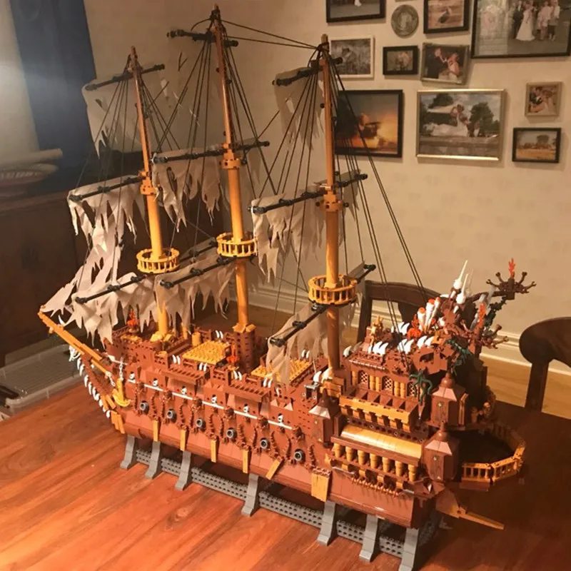 

New MOC series movies flying Dutch flight of the Netherlands from building blocks bricks fit with gifts for children