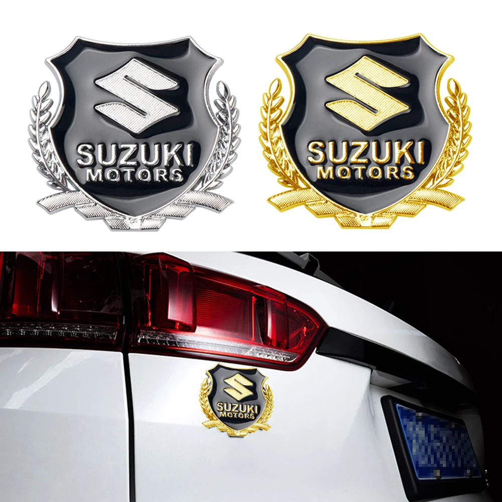 Автомобильный Корпус 3D металлическое украшение-эмблема наклейка для Suzuki SWIFT SX4 Alto gsx250 GSX 250R SV650A Мотоцикл авто аксессуары