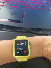 Funda para reloj para Apple Watch 5 4 3 2 1 40mm 44mm TPU blando colorido fundas de silicona para iWatch Serie 3 2 42mm 38mm parachoques