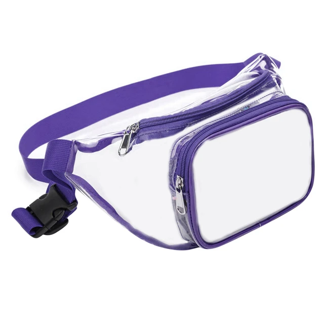 PVC Women Waist Fanny Pack Belt Bag Hip 