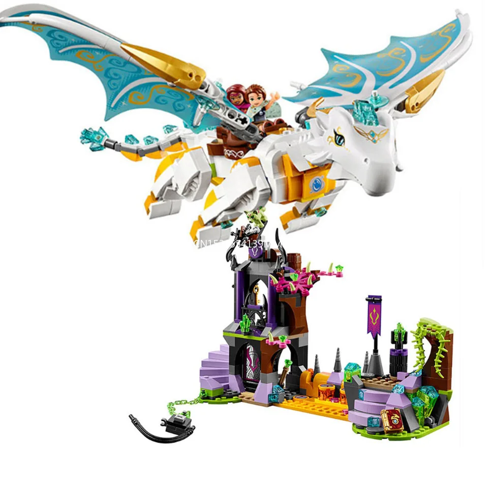 

41179 Toys Model 10550 Elves Long After The Rescue Cction Dragon Building Block Bricks Toy Children Compatible