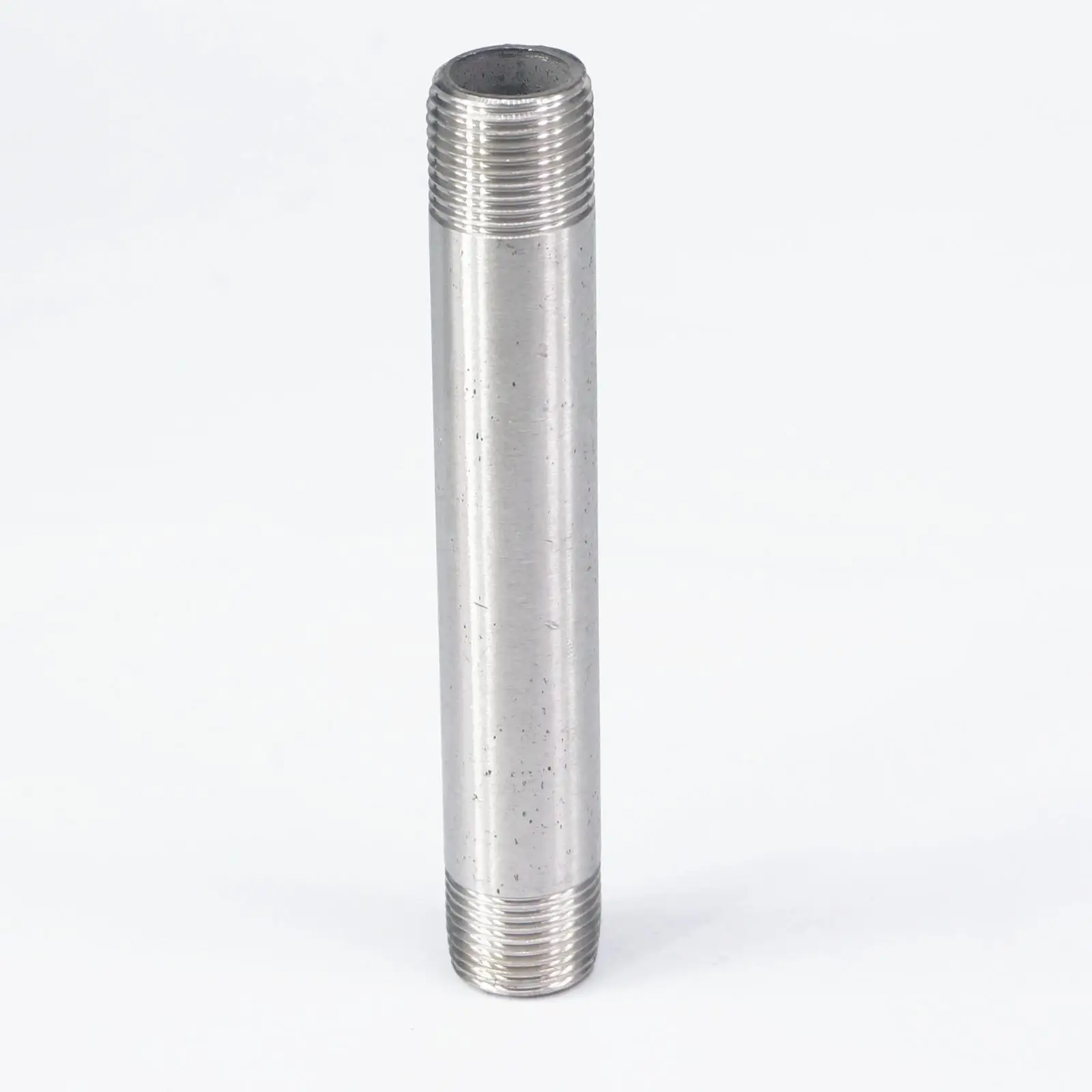 100mm Long 1/8" 1/4" or 3/8" BSPT Male Coupler Stainless Fitting Union Adapter 