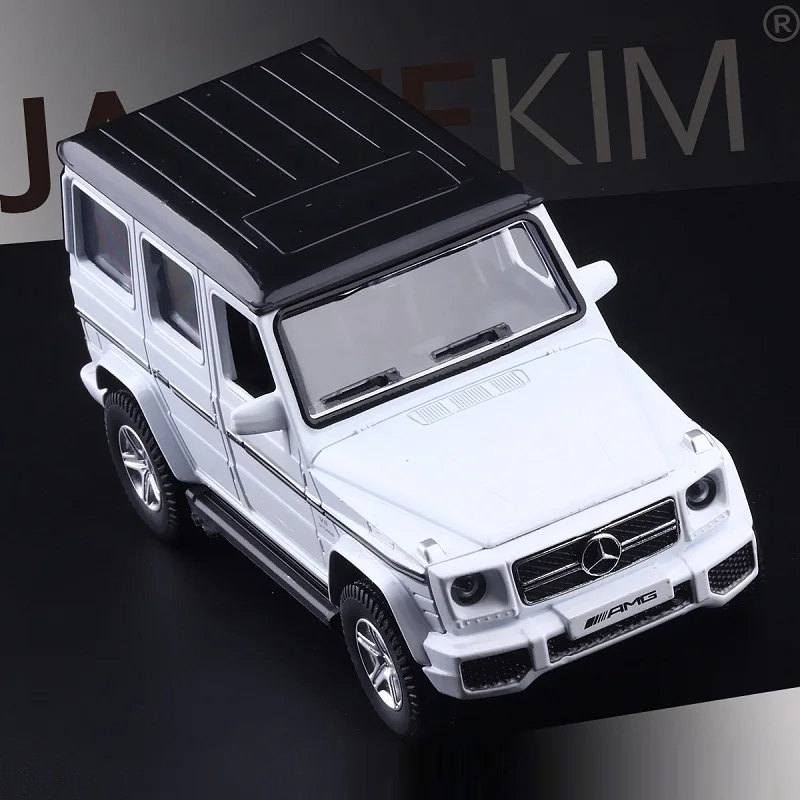 Точная имитация эксклюзивный Diecasts& Toy Vehicles: RMZ city автомобильный Стайлинг G63 AMG внедорожный роскошный внедорожник 1:36 литая под давлением модель автомобиля