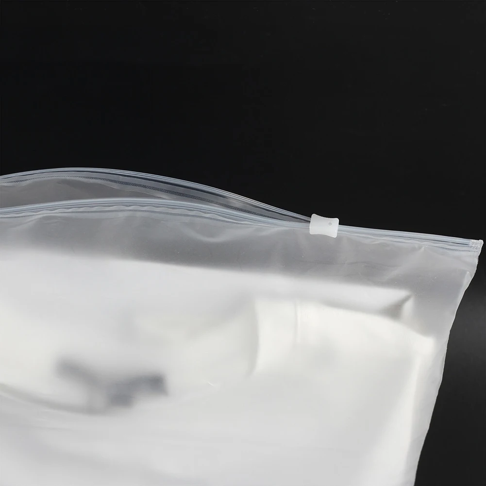 50 шт. аксессуары для хранения одежды матовый Ziplock сумка домашний контейнер самозапечатывающийся водонепроницаемый герметичный пакет с молниями Многоразовые