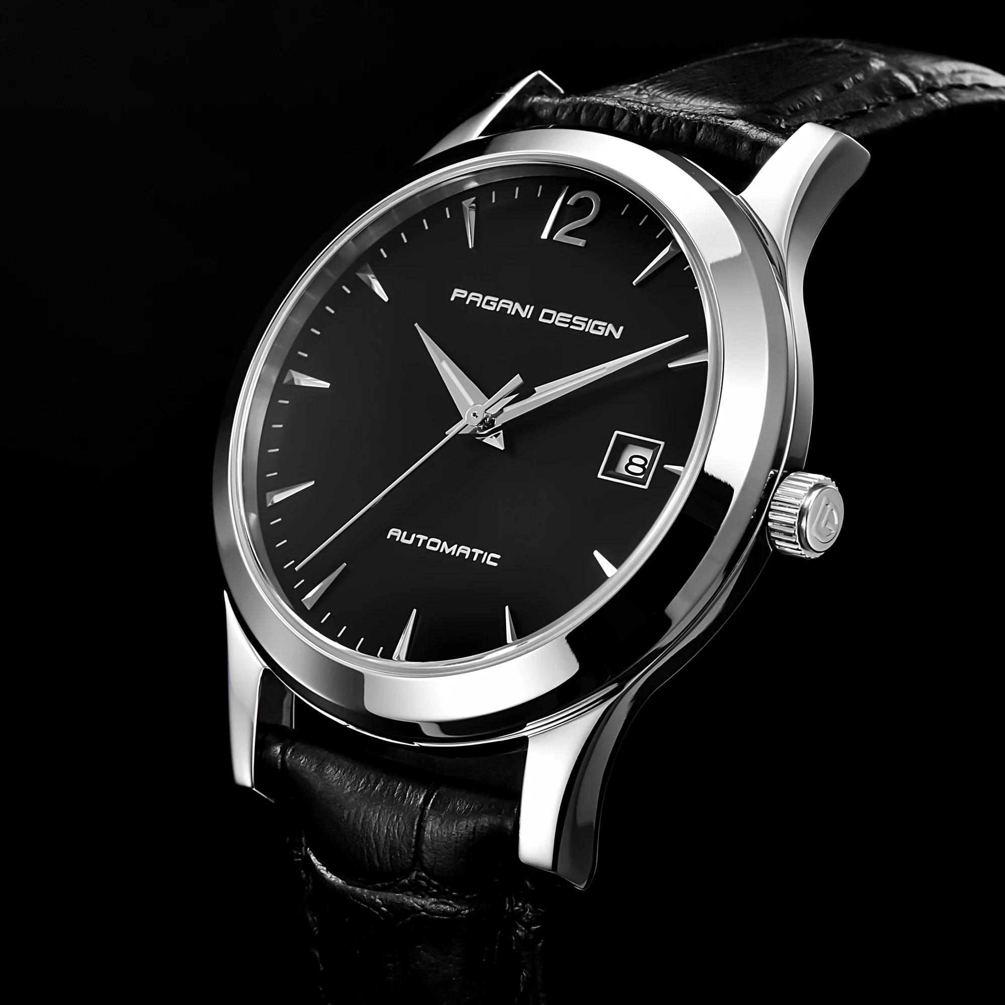 PAGANI DESIGN Watch for Men Business Classic Men Mechanical Wristwatches Waterproof Luxury Genuine Leather Automatic Watch