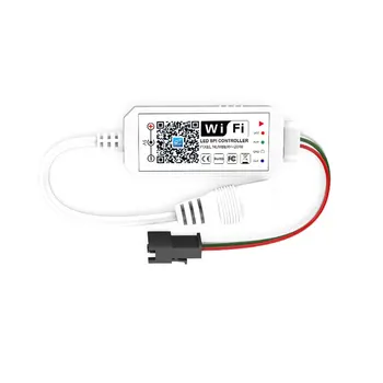 

WIFI 5V 12V 24V Magic Home MINI WiFi Pixel Light SPI LED Controller For WS2812B 2811 1903 dream color strip lights