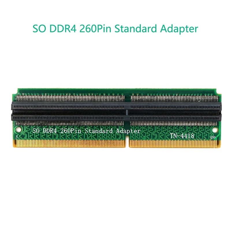 SO-DIMM 260Pin DDR4 Тест памяти Защитный адаптер для SO DDR4 Тестовая карта памяти