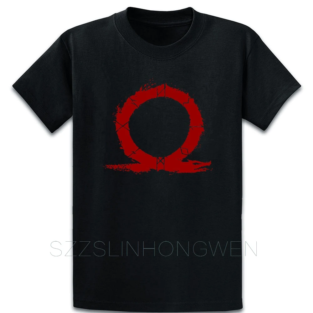 

God Of War T Shirt Building Summer Style Anti-Wrinkle Cotton Gents Euro Size Over Size S-5XL Character Natural Shirt