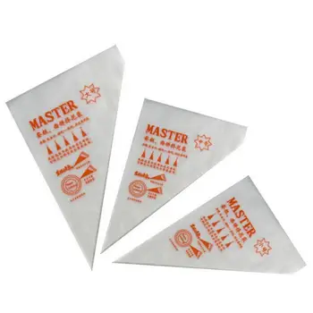 

100 pcs Disposable Icing Piping Cake Pastry Cupcake Decorating Bags Fondant Cream Cake Decorating Bag Dessert Decorators Cake