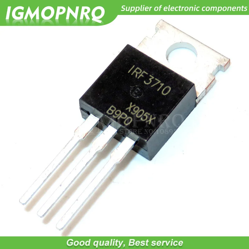 10 шт. IRF3710 IRF3710PBF MOSFET 100 в 57A 23mOhm 86.7nC TO 220|10 pcs| |